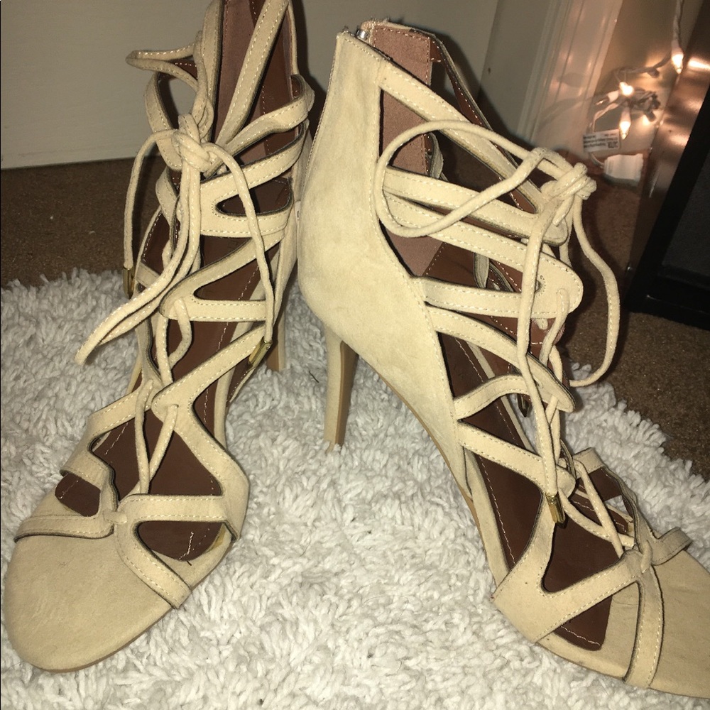 Tan heels